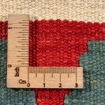 Kelim-tæppe - orientalsk - 60 x 40 cm - flerfarvet