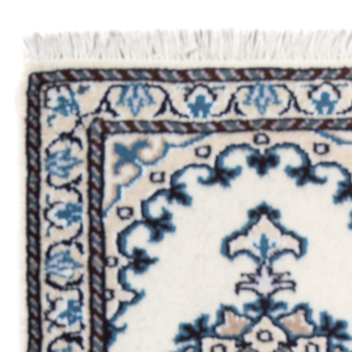 Persisk tæppe - Nain - 60 x 40 cm - creme