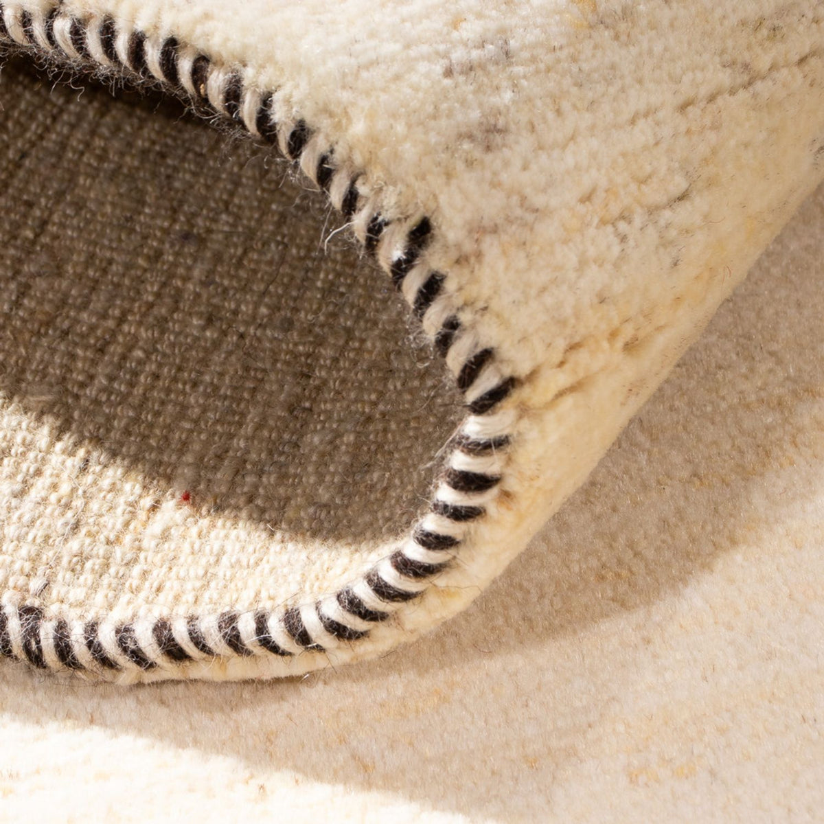 Gabbeh-tæppe - Persisk - 137 x 72 cm - creme