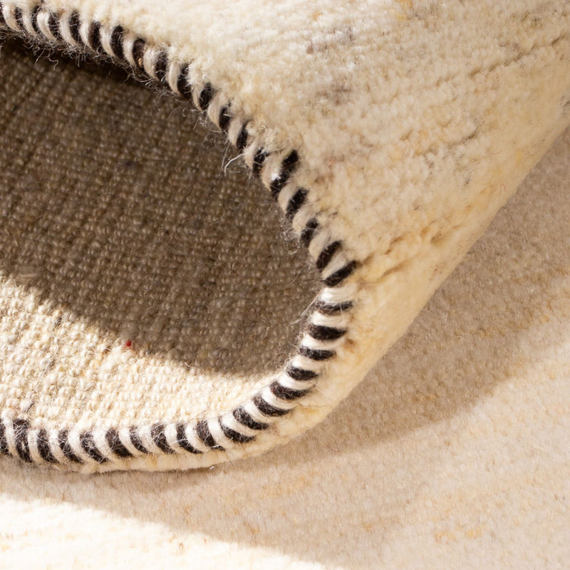 Gabbeh-tæppe - Persisk - 137 x 72 cm - creme