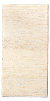 Gabbeh-tæppe - Persisk - 142 x 70 cm - lys beige