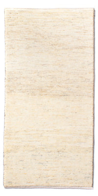Gabbeh-tæppe - Persisk - 142 x 70 cm - lys beige