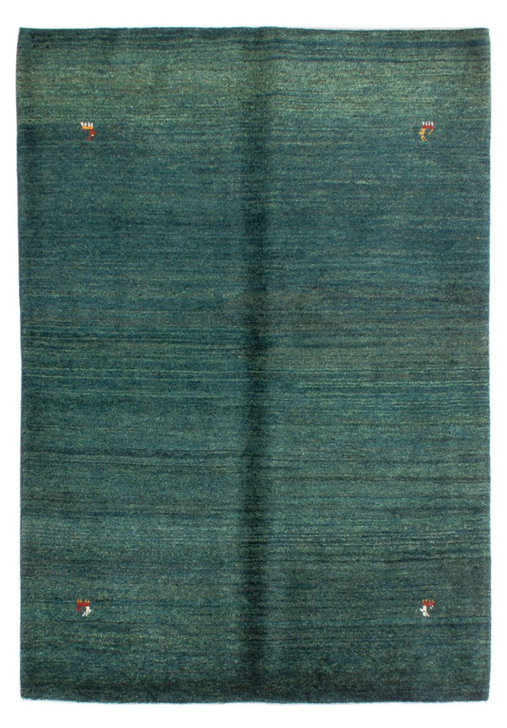 Gabbeh-tæppe - Persisk - 204 x 149 cm - blå