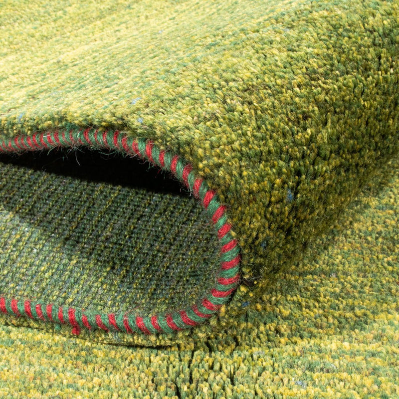 Gabbeh-tæppe - Persisk - 195 x 154 cm - grøn