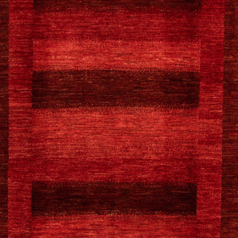Gabbeh Tæppe - Loribaft Persisk - 297 x 205 cm - rød