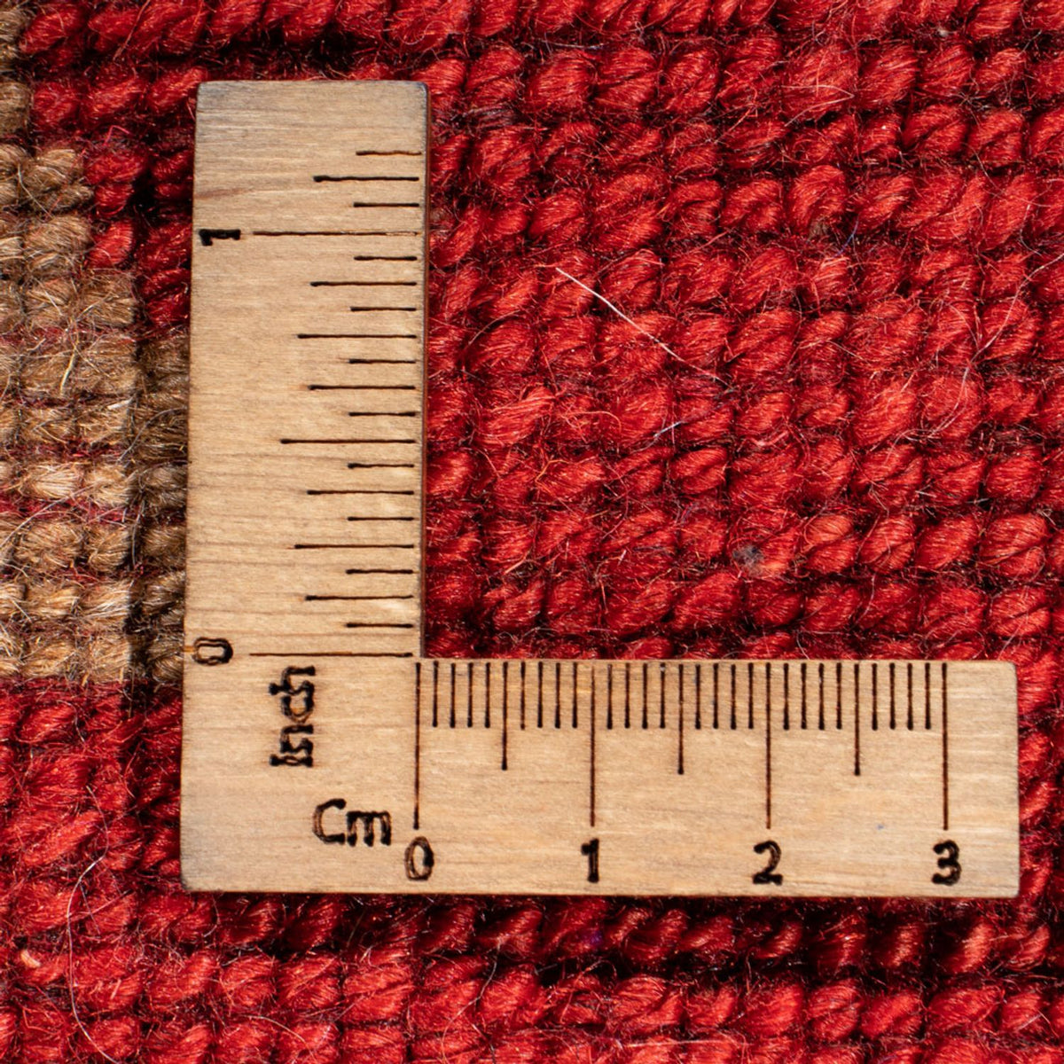 Løber Gabbeh-tæppe - Persisk - 205 x 74 cm - rød