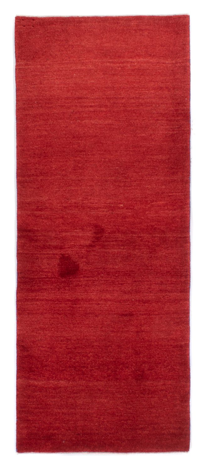Løber Gabbeh-tæppe - Persisk - 200 x 80 cm - rød