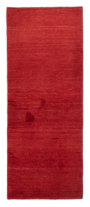 Løber Gabbeh-tæppe - Persisk - 200 x 80 cm - rød