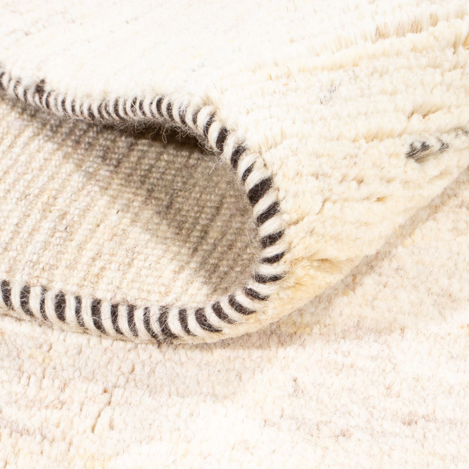 Gabbeh-tæppe - Persisk - 177 x 149 cm - beige