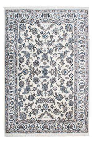 Persisk tæppe - Nain - 243 x 166 cm - creme