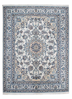 Persisk tæppe - Nain - 198 x 149 cm - beige