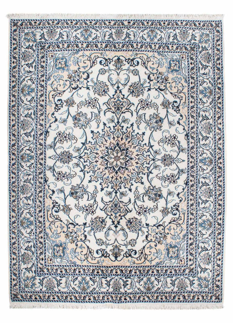 Persisk tæppe - Nain - 197 x 150 cm - beige