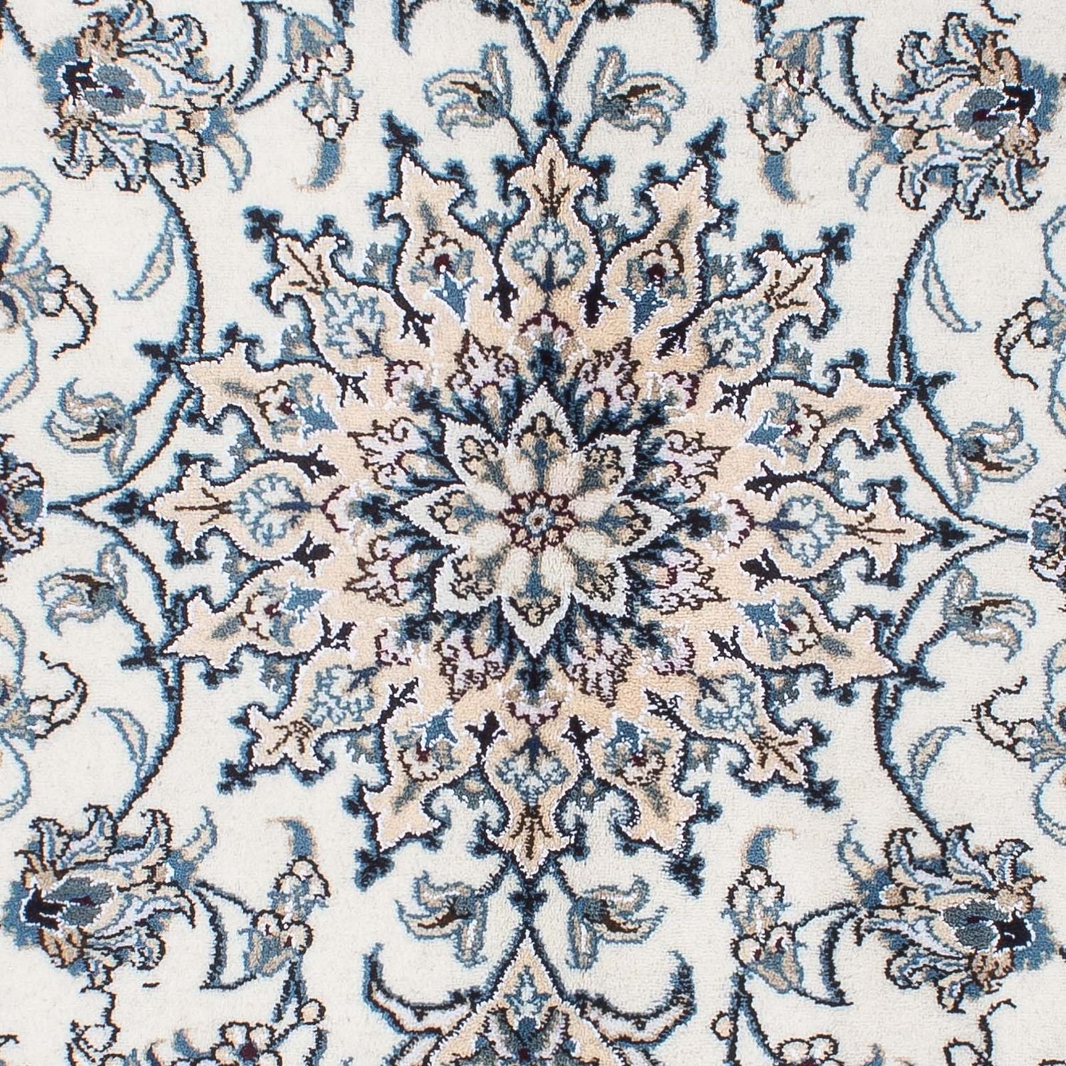 Persisk tæppe - Nain - 197 x 150 cm - beige