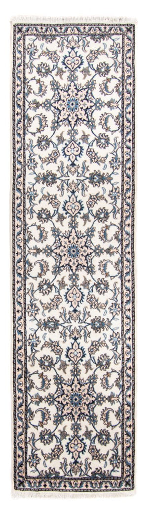 Løber Persisk tæppe - Nain - 290 x 76 cm - creme
