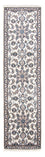 Løber Persisk tæppe - Nain - 290 x 76 cm - creme