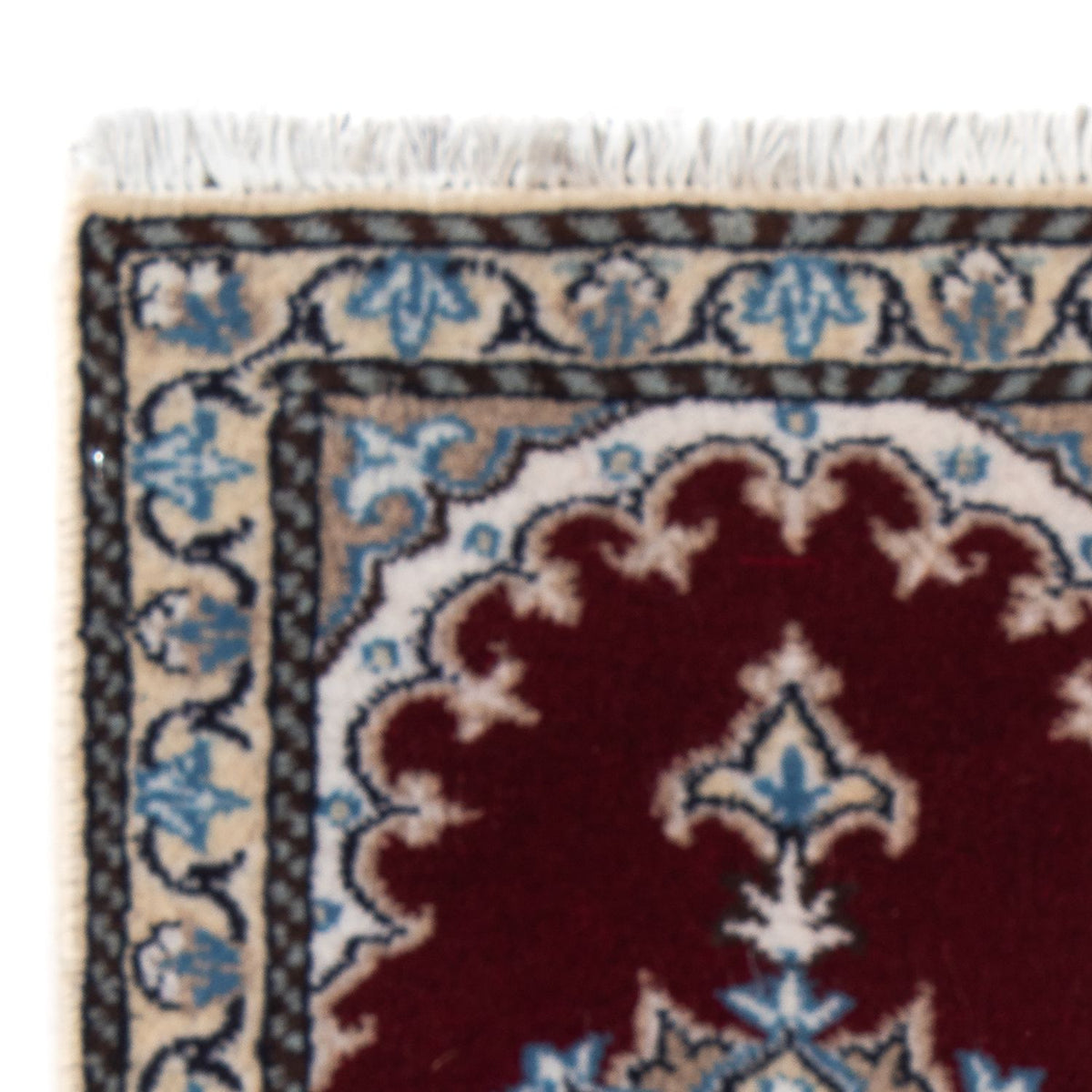 Persisk tæppe - Nain - 60 x 40 cm - rød