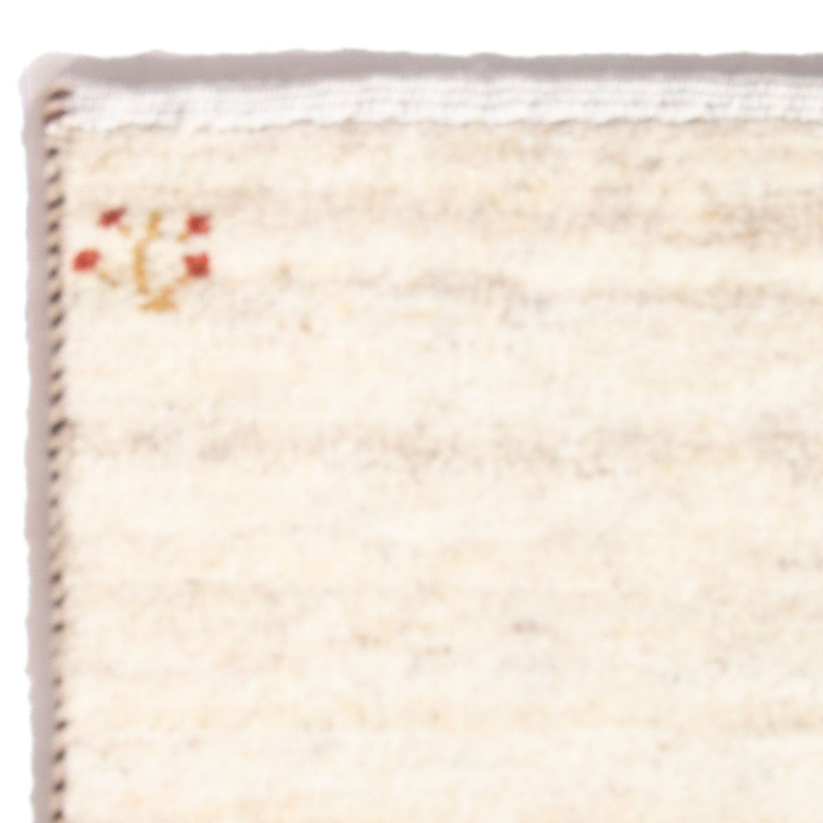 Gabbeh-tæppe - Persisk - 60 x 40 cm - creme