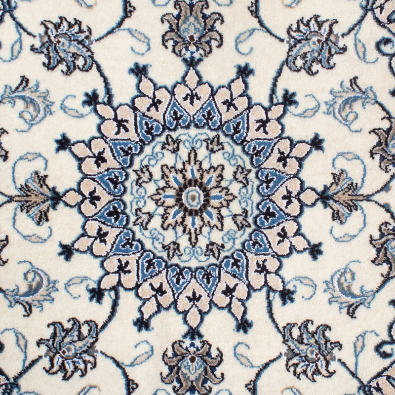 Persisk tæppe - Nain - 139 x 88 cm - creme