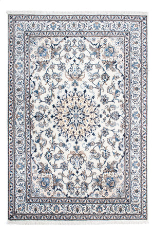 Persisk tæppe - Nain - 253 x 168 cm - creme