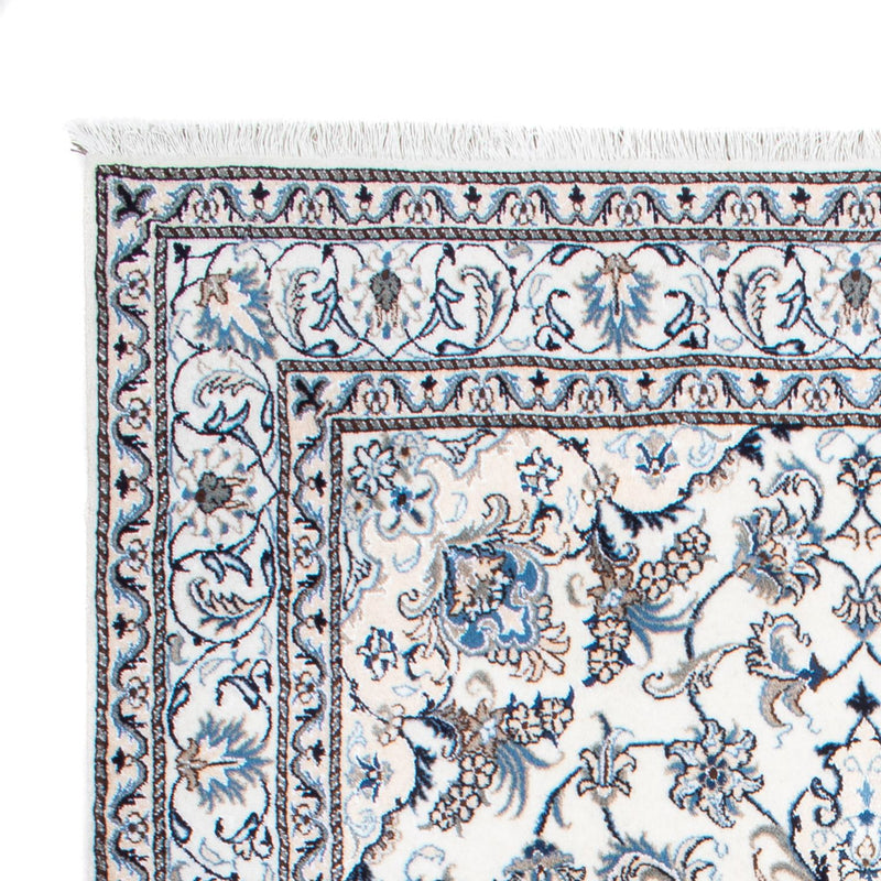 Persisk tæppe - Nain - 253 x 168 cm - creme