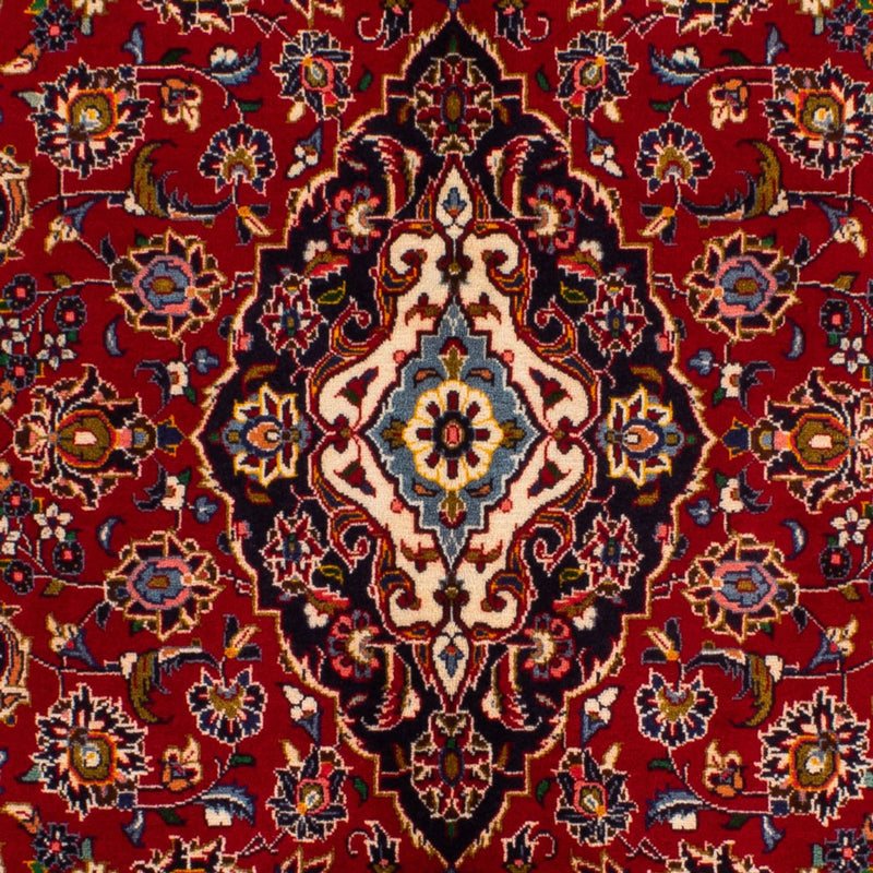 Persisk tæppe - Keshan - 214 x 142 cm - rød