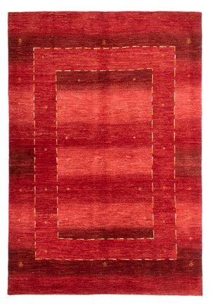 Gabbeh-tæppe - Persisk - 253 x 177 cm - rød