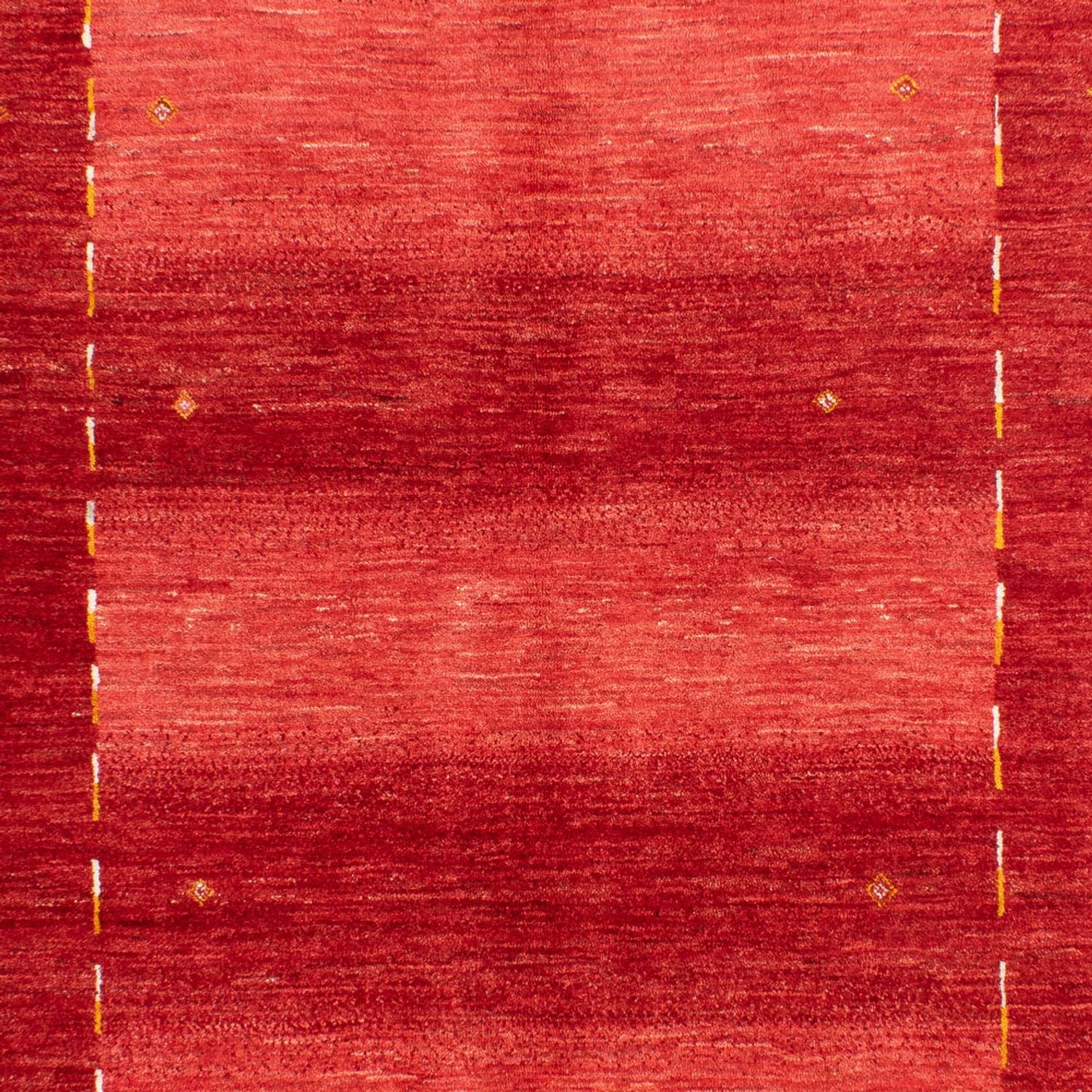 Gabbeh-tæppe - Persisk - 253 x 177 cm - rød