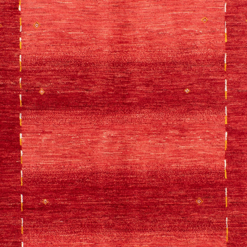 Gabbeh-tæppe - Persisk - 253 x 177 cm - rød