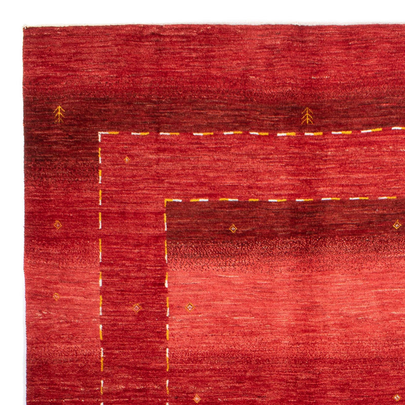 Gabbeh-tæppe - Persisk - 253 x 177 cm - rød