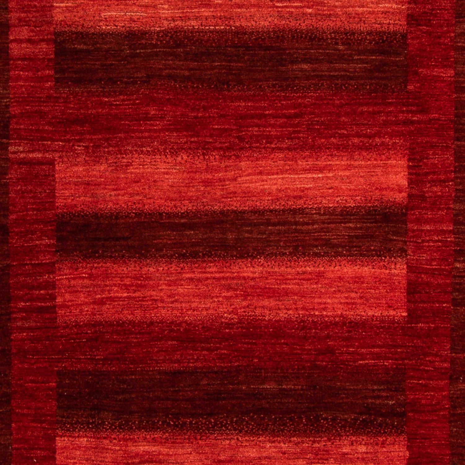 Gabbeh Tæppe - Loribaft Persisk - 286 x 204 cm - rød