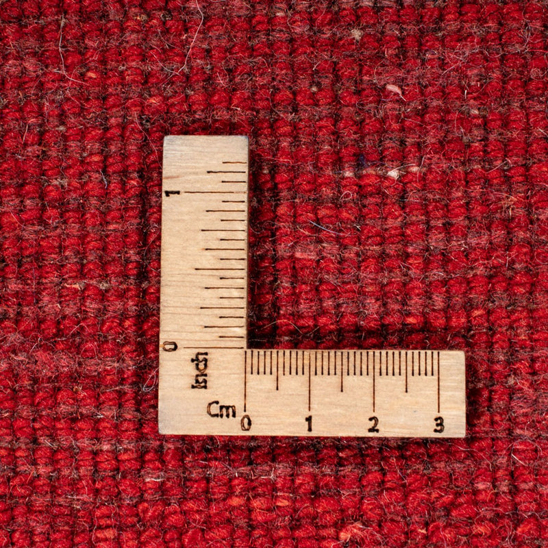 Gabbeh-tæppe - Persisk - 204 x 150 cm - rød