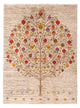 Persisk Gabbeh Tæppe 201x148cm - Perserteppich Wollteppich
