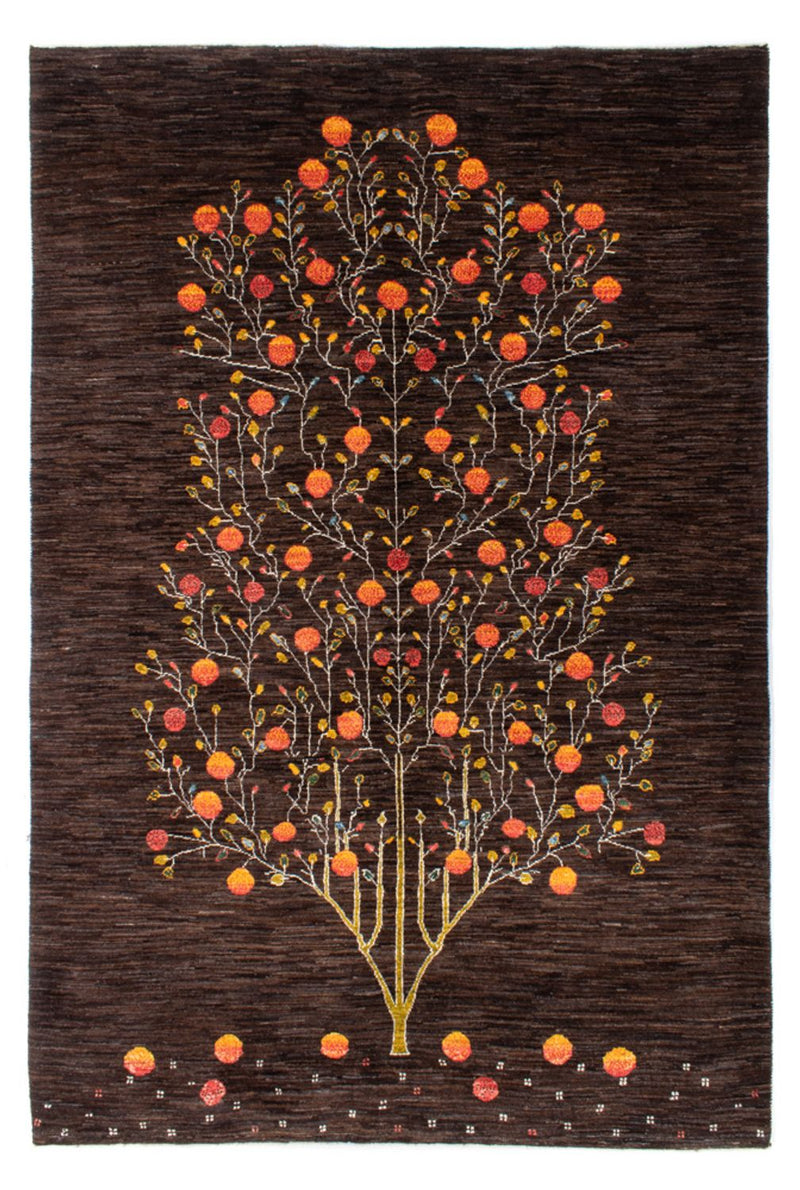 Gabbeh Tæppe - Loribaft Persisk - 260 x 172 cm - brun