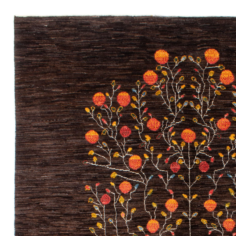 Gabbeh Tæppe - Loribaft Persisk - 260 x 172 cm - brun