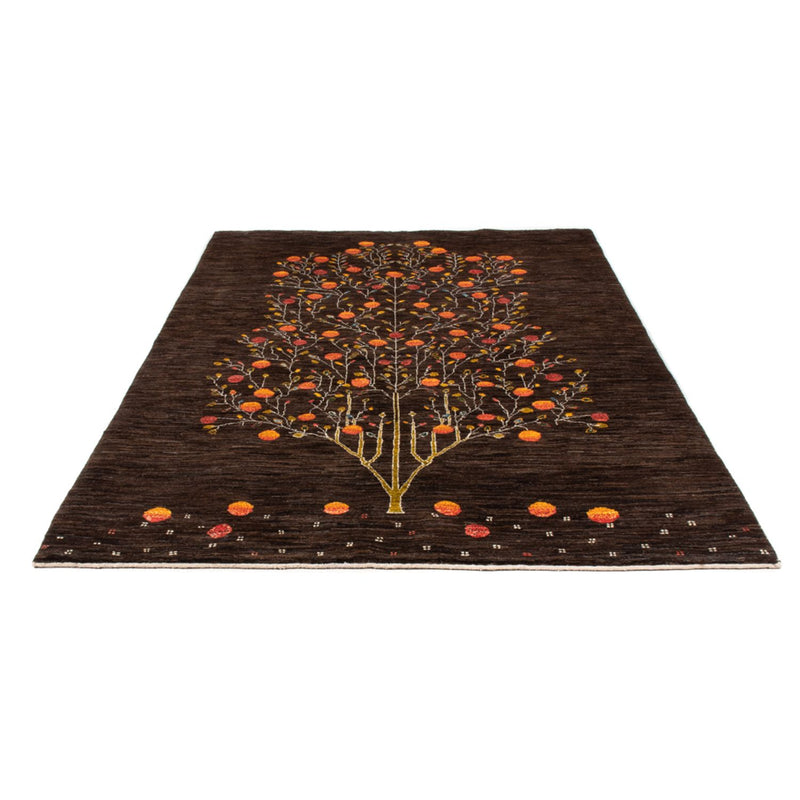 Gabbeh Tæppe - Loribaft Persisk - 260 x 172 cm - brun