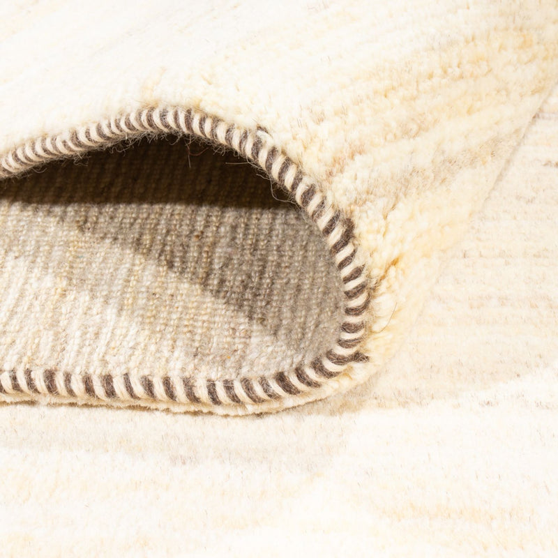 Gabbeh-tæppe - Persisk - 190 x 152 cm - beige