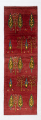 Persisk Gabbeh Tæppe 240x70cm - Perserteppich Wollteppich