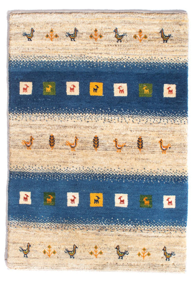 Persisk Gabbeh Tæppe 85x123cm - Perserteppich Wollteppich