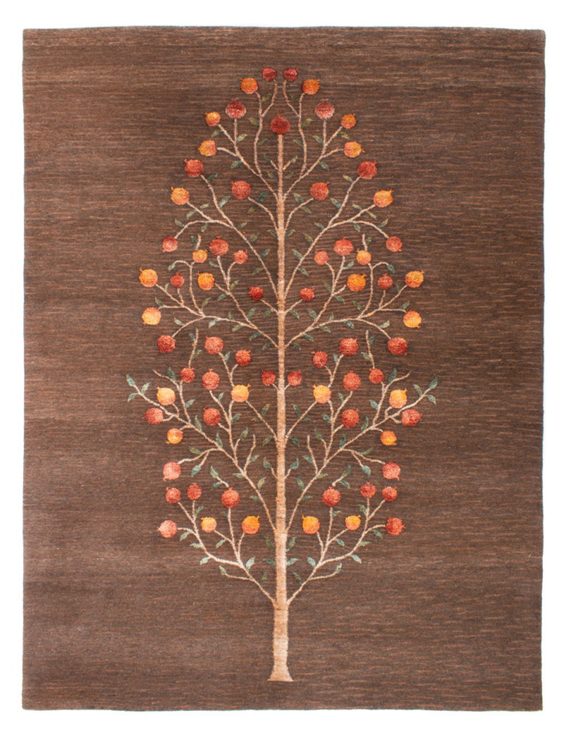 Designer tæppe - 249 x 187 cm - brun