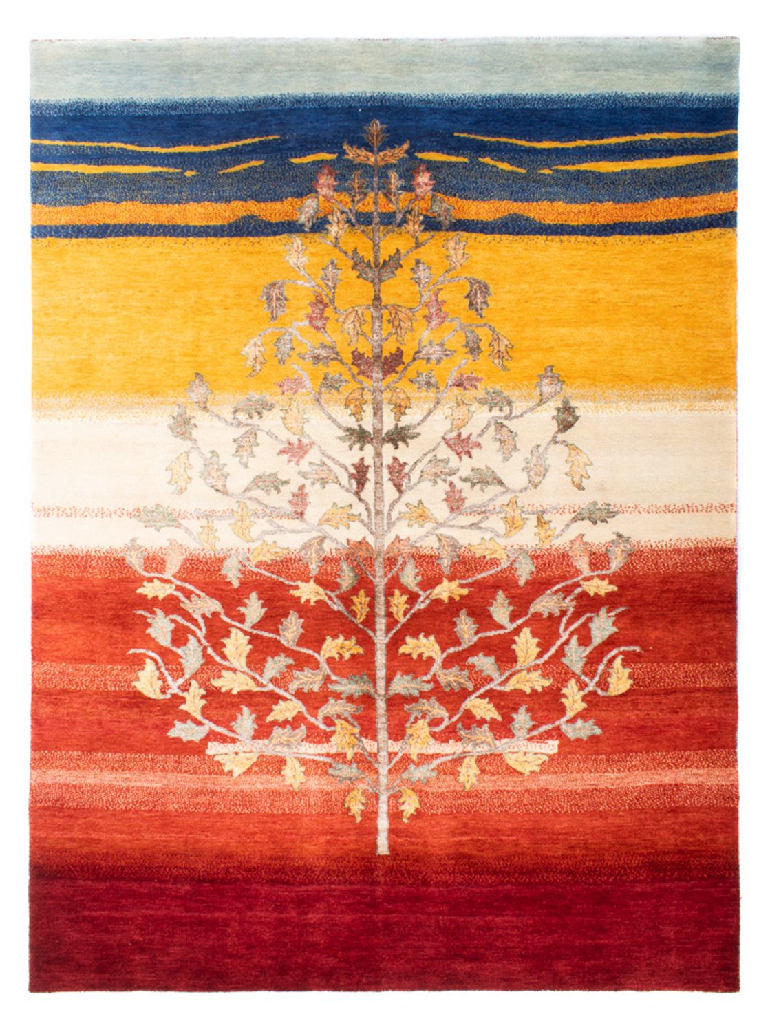 Designer tæppe - 252 x 187 cm - flerfarvet