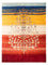 Designer tæppe - 252 x 187 cm - flerfarvet
