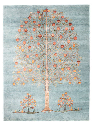 Designer tæppe - 253 x 184 cm - turkis