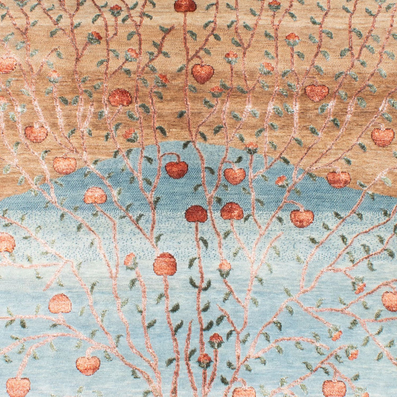 Designer tæppe - 260 x 188 cm - blå