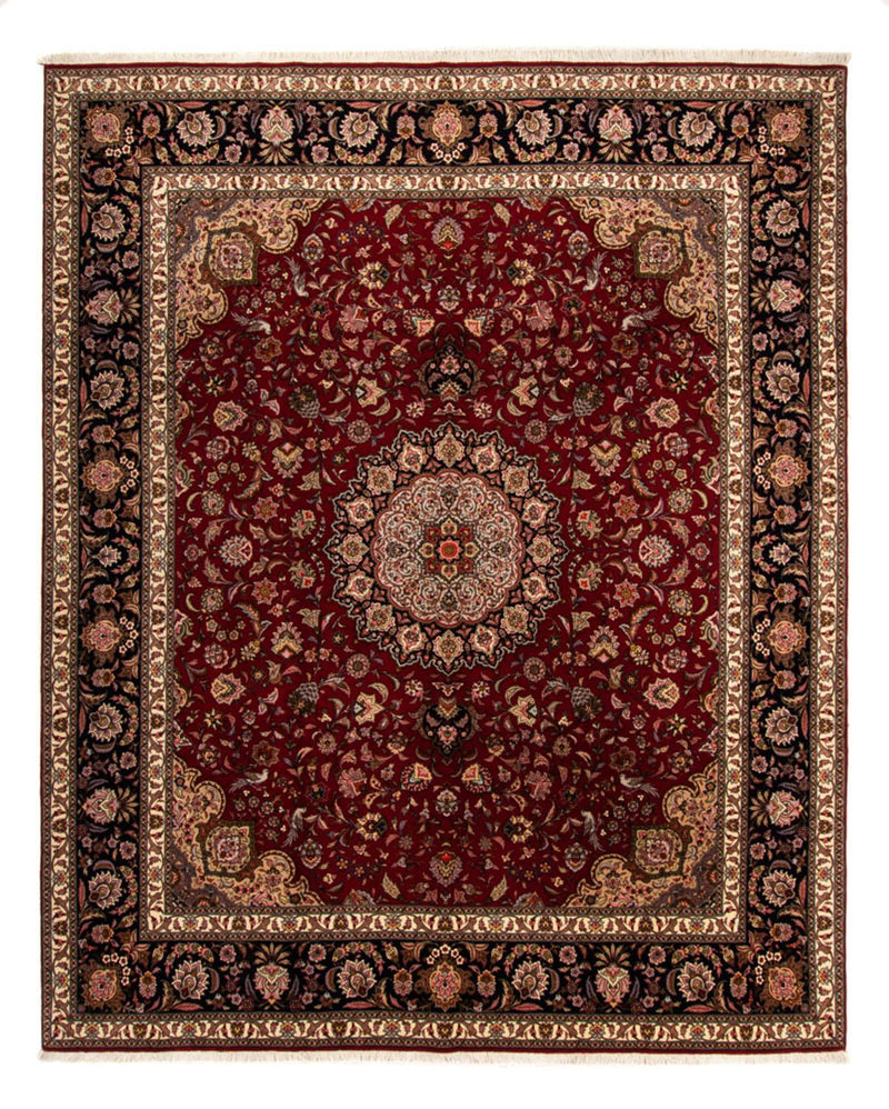 Persisk tæppe - Tabriz - Royal - 302 x 250 cm - rød