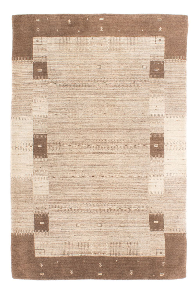 Gabbeh Tæppe - Loribaft Softy - 198 x 126 cm - beige