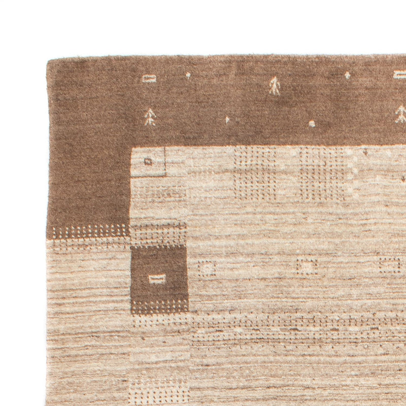 Gabbeh Tæppe - Loribaft Softy - 198 x 126 cm - beige
