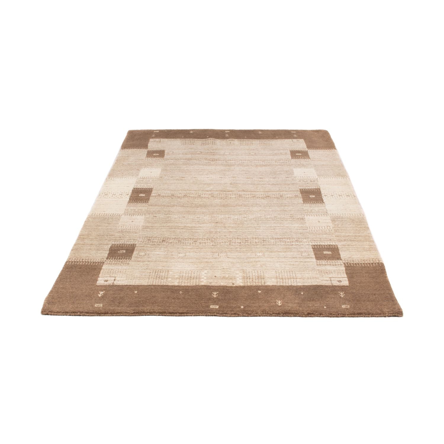 Gabbeh Tæppe - Loribaft Softy - 198 x 126 cm - beige
