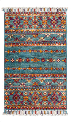 Ziegler Carpet - Ariana - 61 x 40 cm - turkis