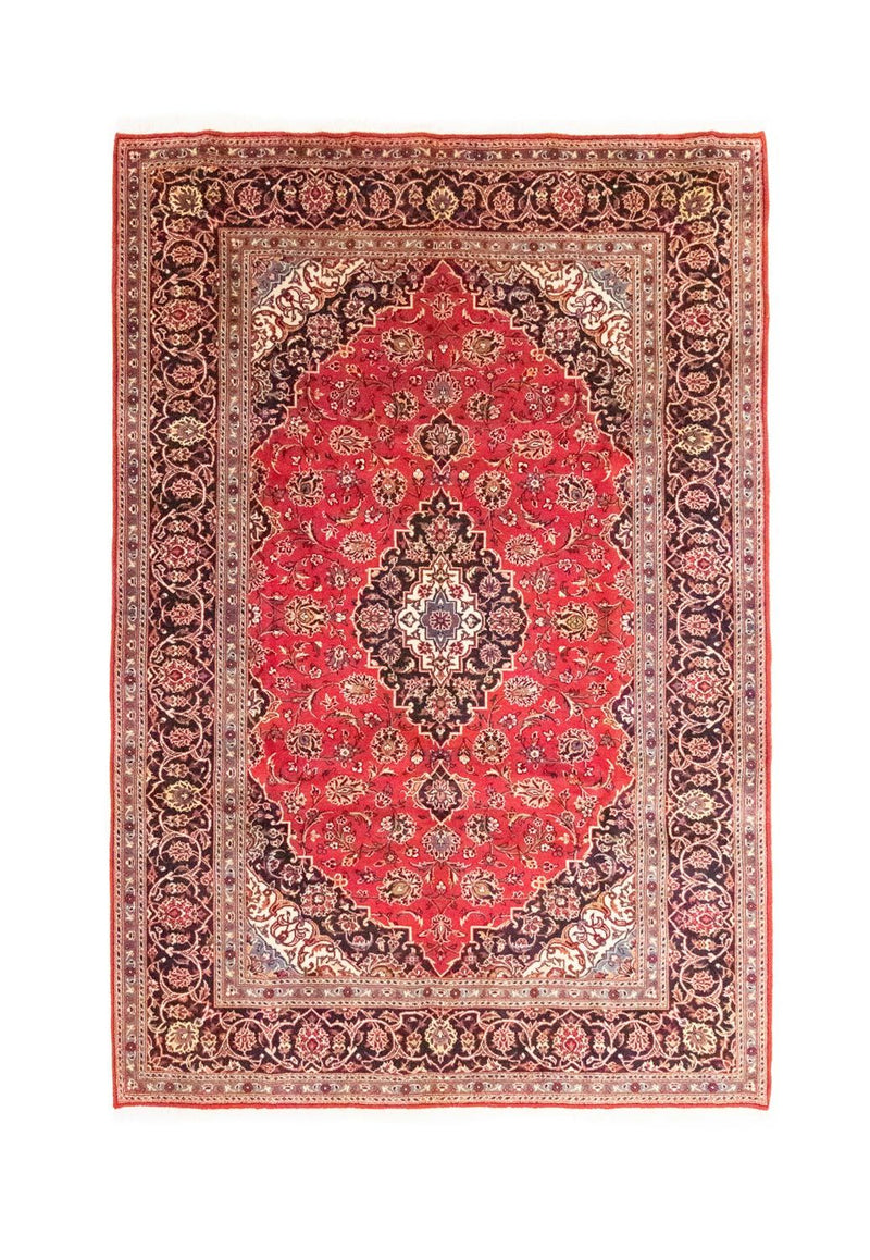 Persisk tæppe - Keshan - 303 x 202 cm - rød
