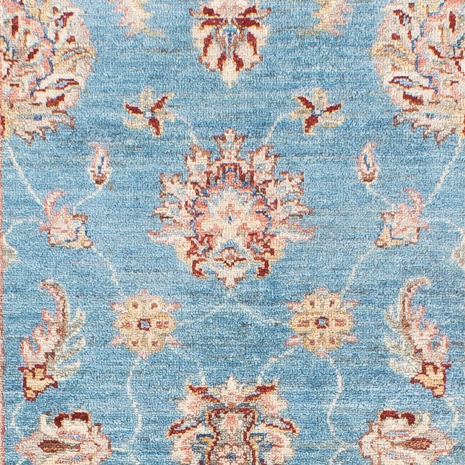 Løber Ziegler Carpet - 201 x 82 cm - turkis